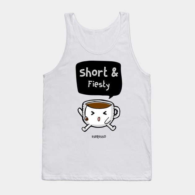 Espresso Tank Top by Kash's tshirts